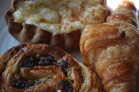 Arctic Treehouse Hotel breakfast pastries